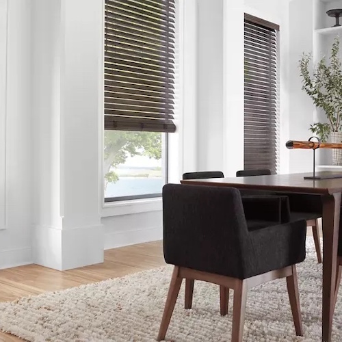 faux wood blinds hunter douglas