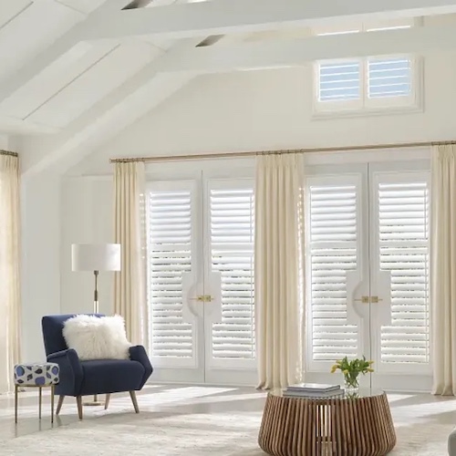vinyl shutters hunter douglas