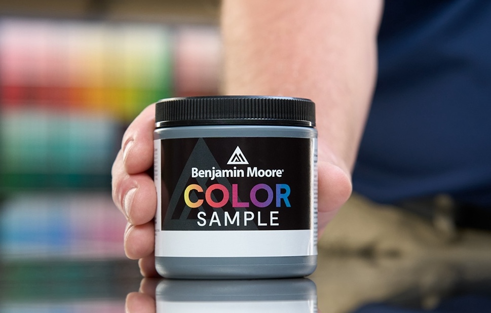 benjamin moore paint color sample