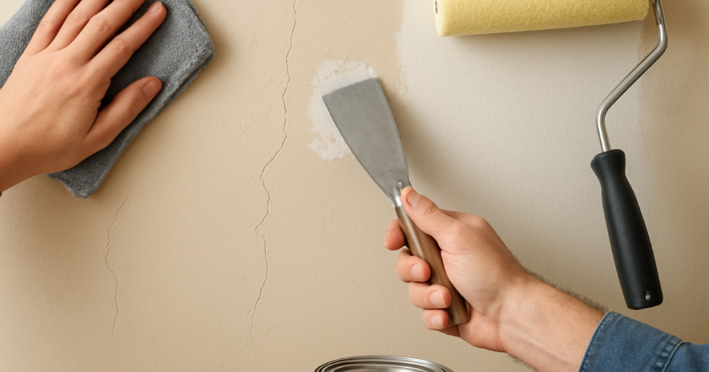 wall surface prepping