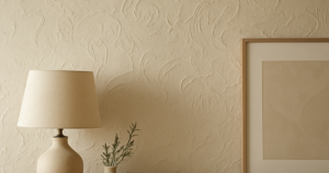 white wall decorative plaster