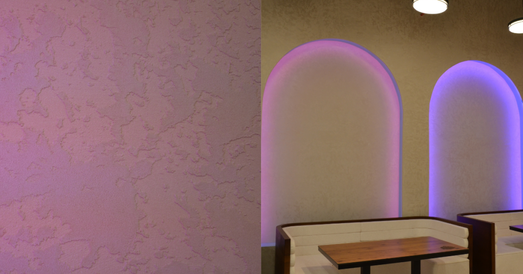 decorative plasters restaurant walls