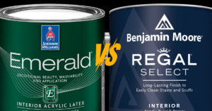 emerald vs regal select paint cans