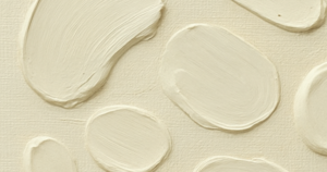 warm white paint blobs