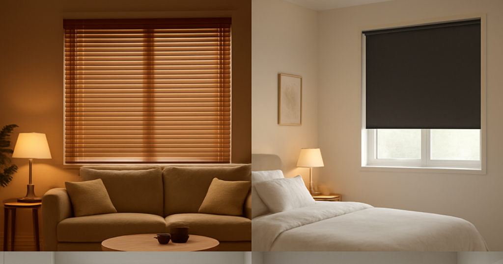 different room blind types