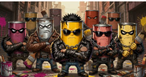tough paint can crew characters