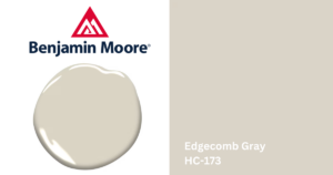 benjamin moore edgecomb gray paint color