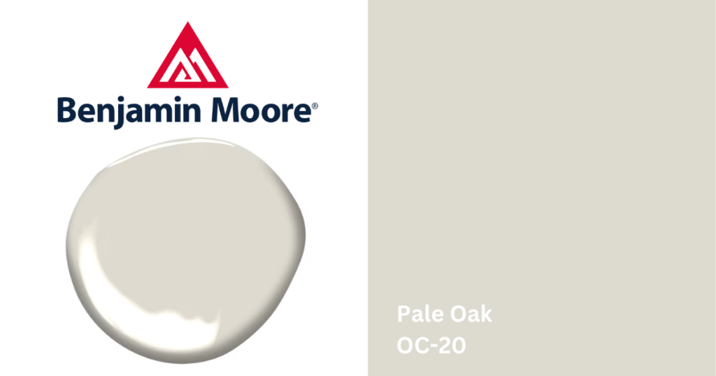 benjamin moore pale oak oc-20