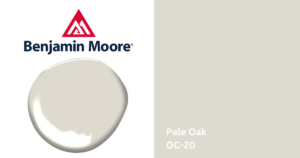 benjamin moore pale oak oc-20