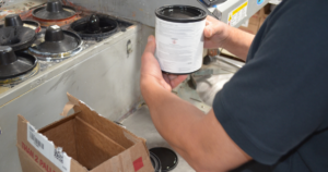 mixing premium paint