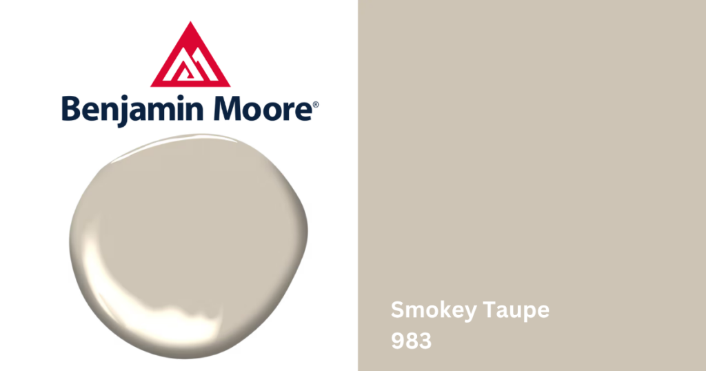 smokey taupe 983 paint