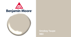 smokey taupe 983 paint