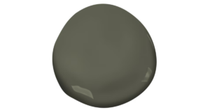 benjamin moore dark olive 2140-30 paint blotch