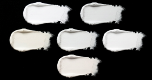 home exterior white paint splotches