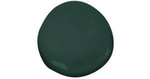 benjamin moore hunter green 2041-10 paint blotch