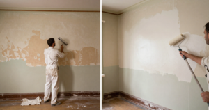 lead paint removal encapsulation side by side