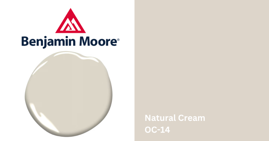 natural cream oc-14 paint blotch square