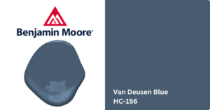 van deusen blue hc-156 color square blotch