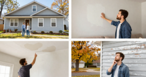 scenes of man wondering when to paint