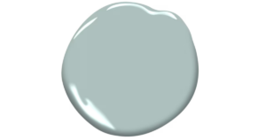 Wedgewood Gray paint blotch