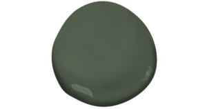 benjamin moore boreal forest paint blotch