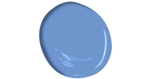 brazilian blue paint blotch