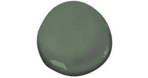 cushing green paint blotch