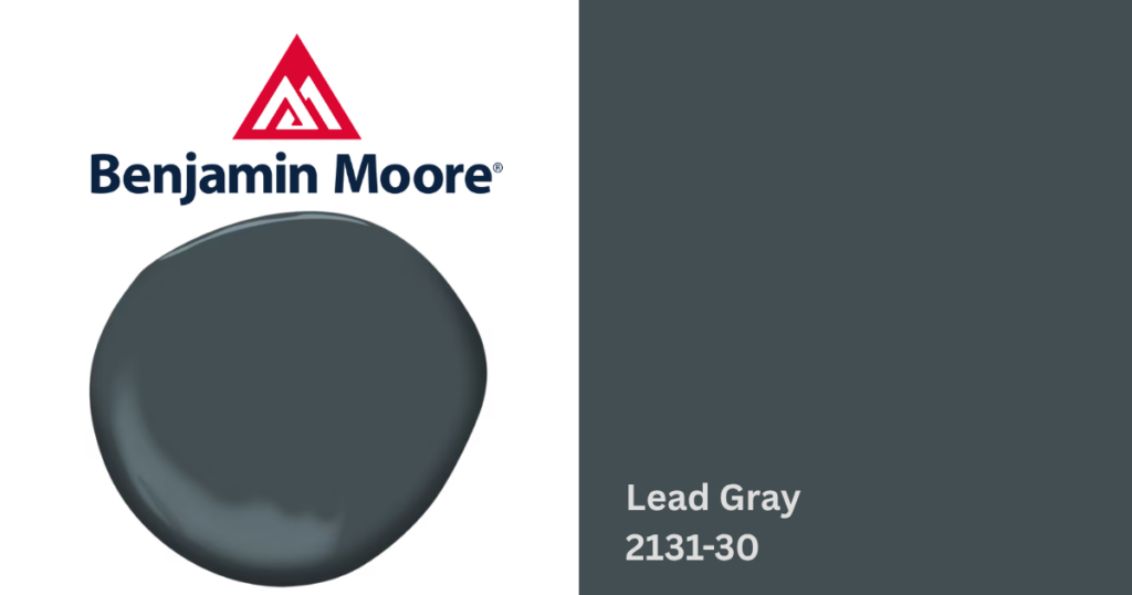lead gray 2131-30 paint blotch and square