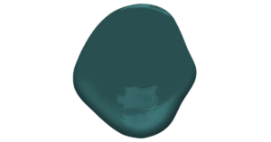 benjamin moore mallard green paint blotch