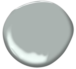Boothbay Gray paint blotch