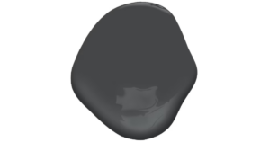 Graphite paint blotch