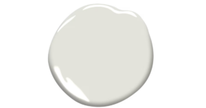 Silver Satin paint blotch