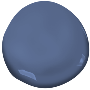 benjamin moore Blue Nova paint color dollop