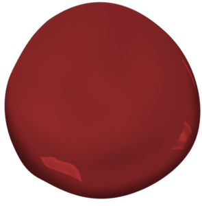 benjamin moore Caliente paint color dollop