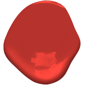 benjamin moore million dollar red paint color dollop