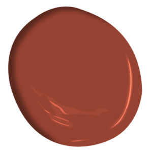 benjamin moore red oxide paint color dollop