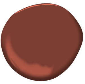 benjamin moore red rock paint color dollop