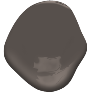 benjamin moore Silhouette paint color dollop
