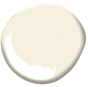 benjamin moore White Blush paint color dollop