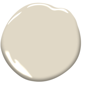 benjamin moore White Sand paint color dollop