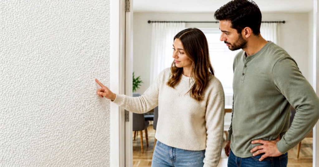 orange peel effect on wall