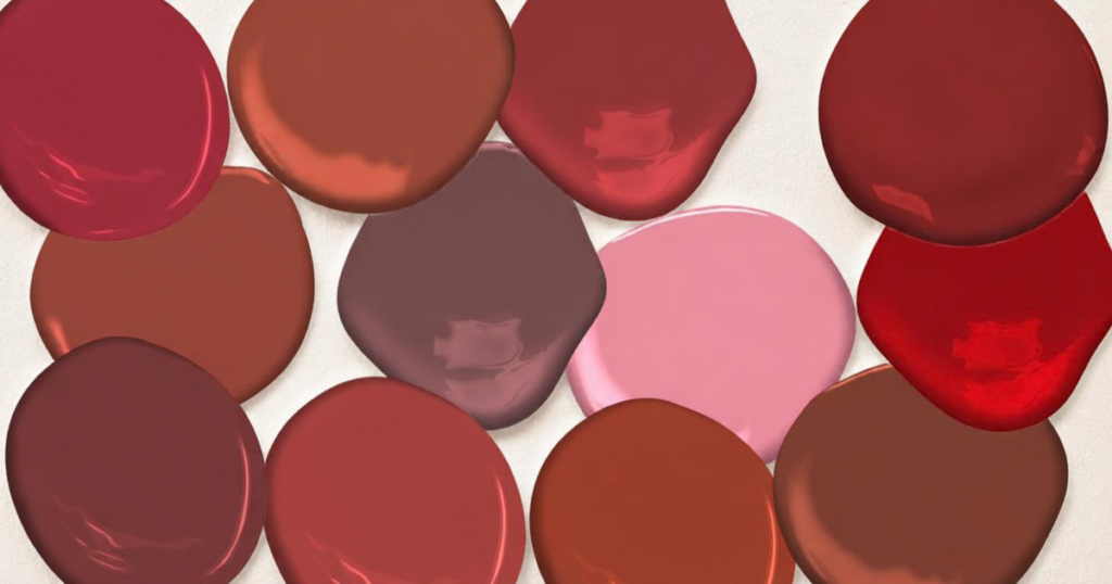 red benjamin moore paint colors