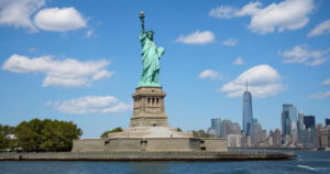 statue of liberty scene